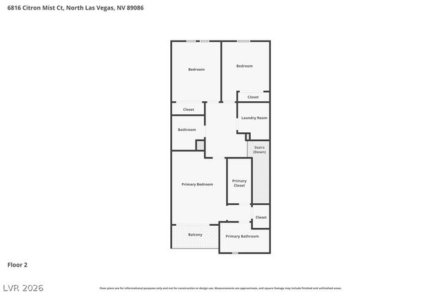 6816 Citron Mist Court, North Las Vegas, NV 89086