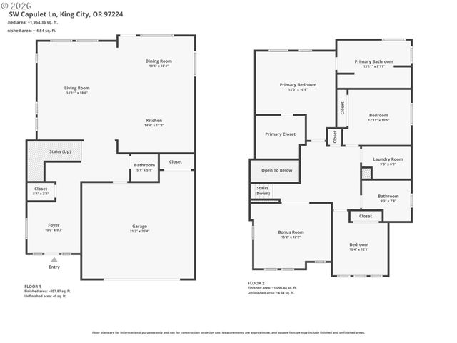 13645 Sw CAPULET Ln, King City, OR 97224
