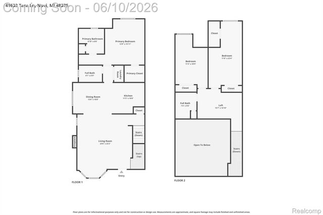 41633 Tera Lane, Novi, MI 48375