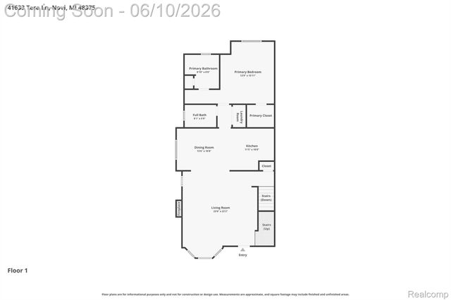 41633 Tera Lane, Novi, MI 48375