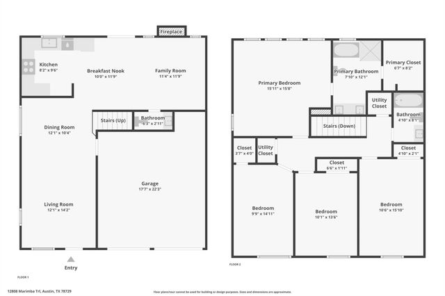 12808 Marimba TRL, Austin, TX 78729