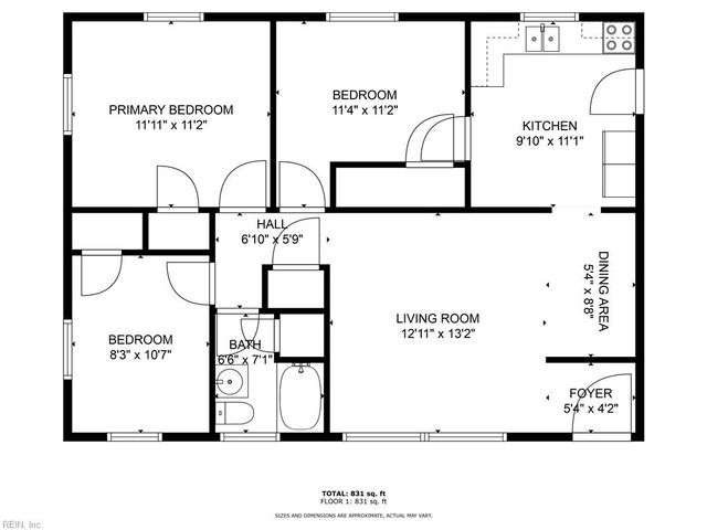 8415 Orcutt AVE, Hampton, VA 23605