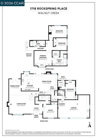 1718 Rockspring Place, Walnut Creek, CA 94596