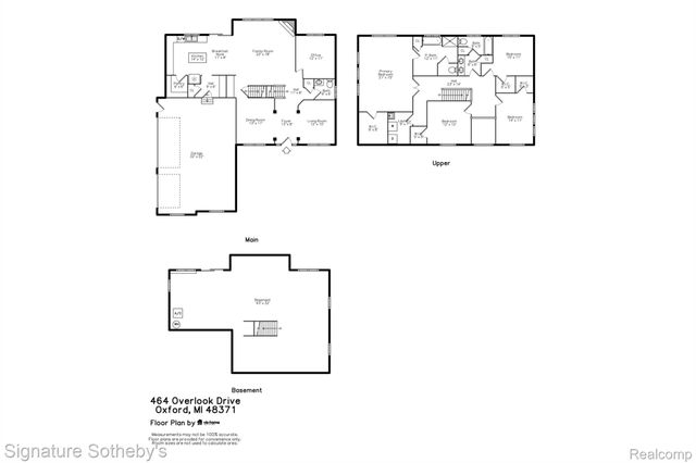 464 Overlook Drive, Oxford Charter Township, MI 48371