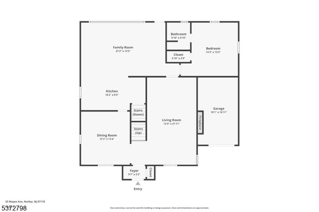 33 Mapes Ave, Nutley Twp., NJ 07110