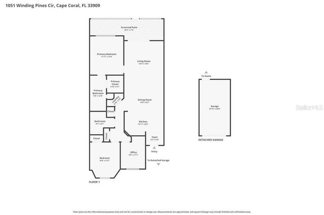 1051 WINDING PINES CIRCLE 105, Cape Coral, FL 33909