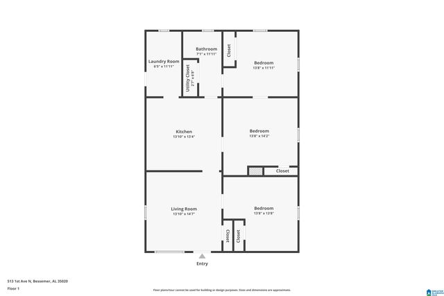 513 1ST AVENUE, Bessemer, AL 35020