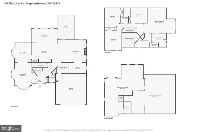 119 THATCHER CT, Shepherdstown, WV 25443