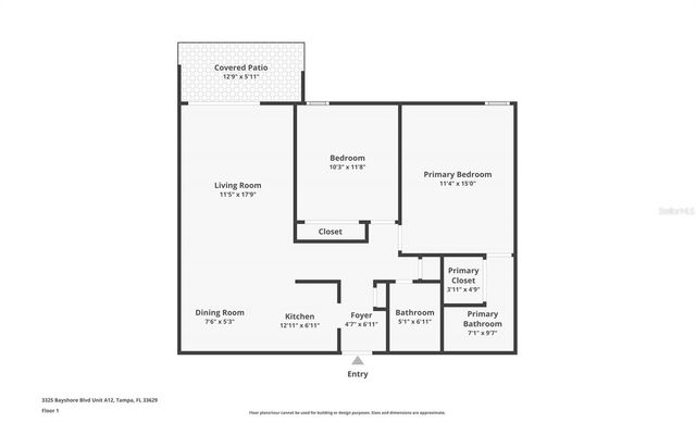 3325 BAYSHORE BOULEVARD A12, Tampa, FL 33629
