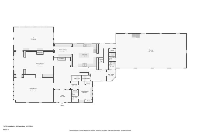 3432 N Lake DRIVE, Milwaukee, WI 53211