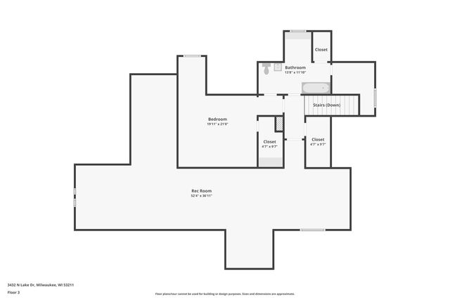 3432 N Lake DRIVE, Milwaukee, WI 53211