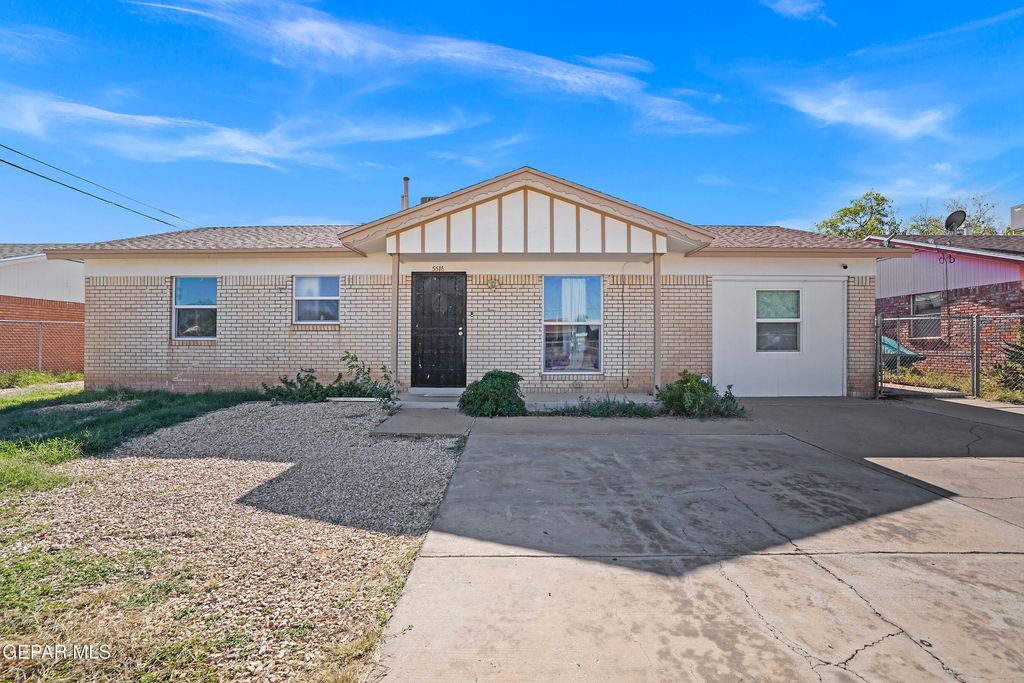 5516 FAIRBANKS Drive, El Paso, TX 79924