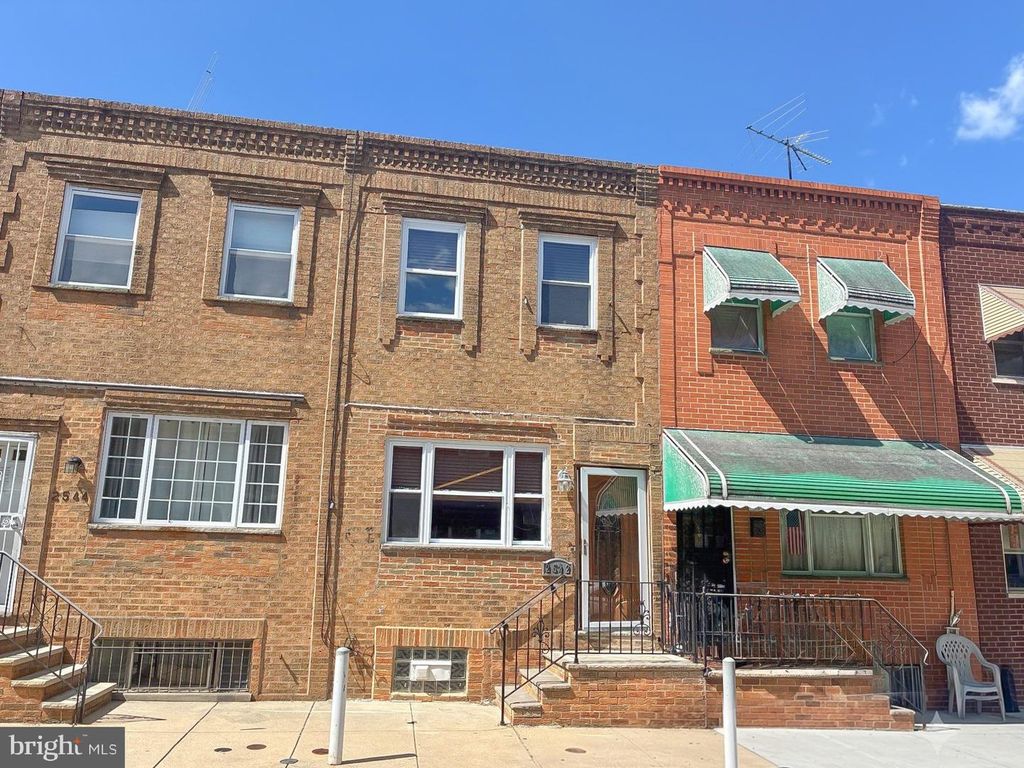 2542 S SARTAIN ST, Philadelphia, PA 19148 — exterior