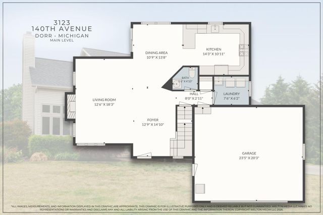 3123 140th Avenue, Dorr, MI 49323