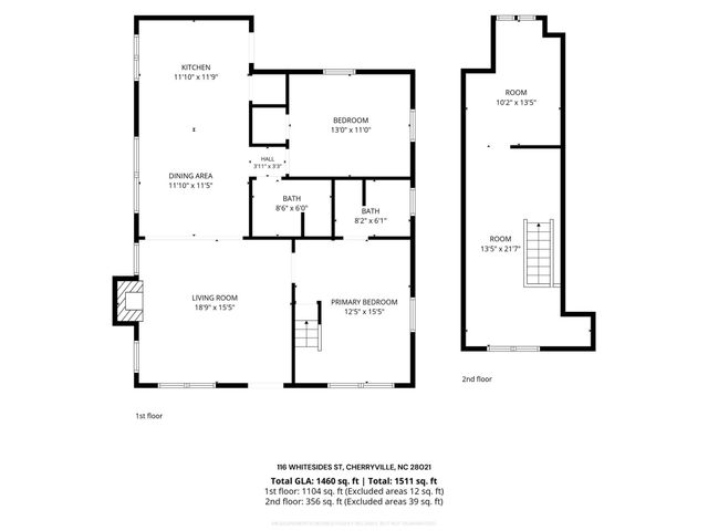 116 Whitesides Street, Cherryville, NC 28021