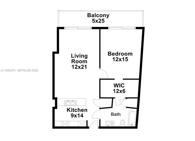 1750 N Bayshore Dr 2804, Miami, FL 33132