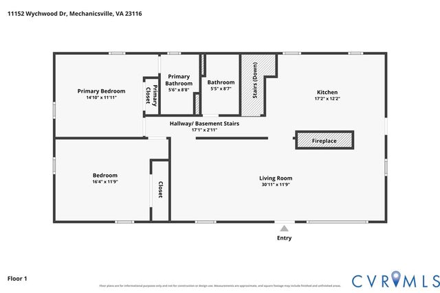 11152 Wychwood Dr, Mechanicsville, VA 23116