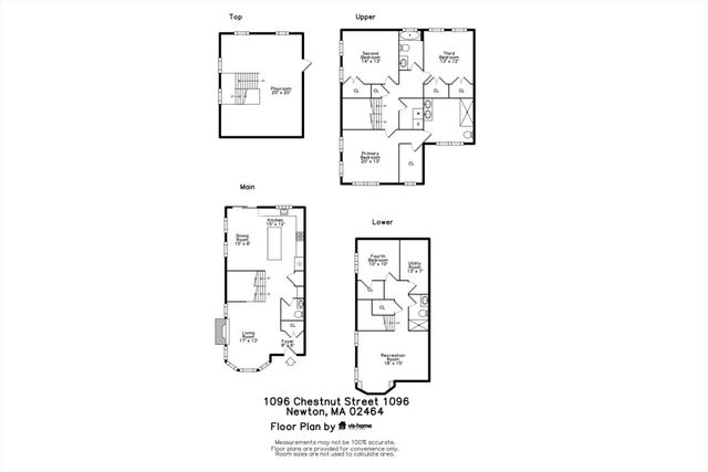 1096 Chestnut St 1096, Newton, MA 02464