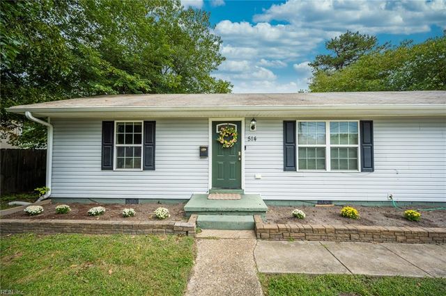 514 Norcum CIR, Portsmouth, VA 23701