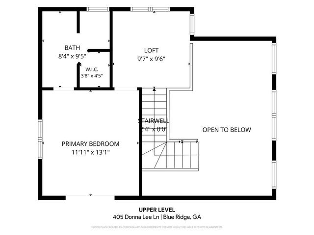 405 Donna Lee Lane, Mineral Bluff, GA 30559
