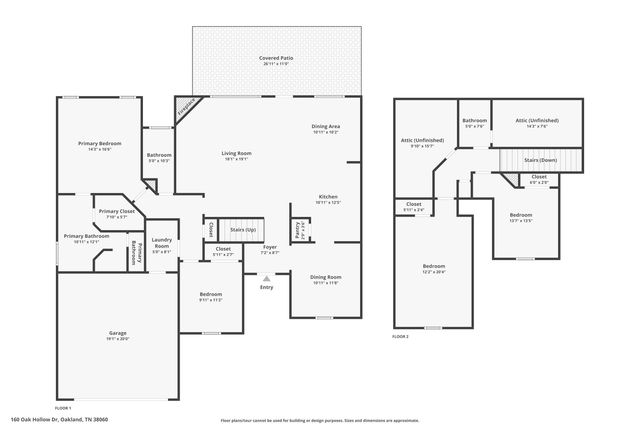 160 OAK HOLLOW DR, Oakland, TN 38060