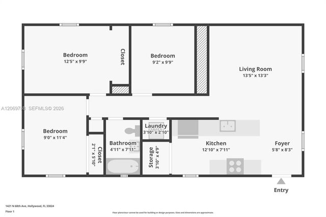 1421 N 68th Terrace 1421, Hollywood, FL 33024