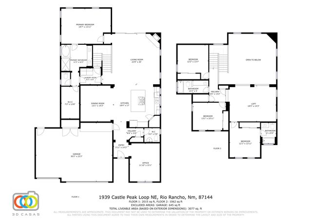1939 Castle Peak Loop NE, Rio Rancho, NM 87144
