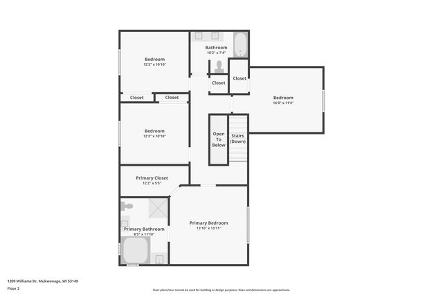 1209 Williams DRIVE, Mukwonago, WI 53149