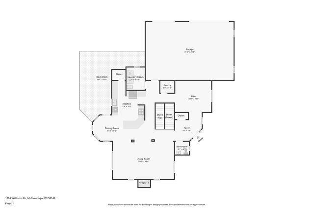 1209 Williams DRIVE, Mukwonago, WI 53149
