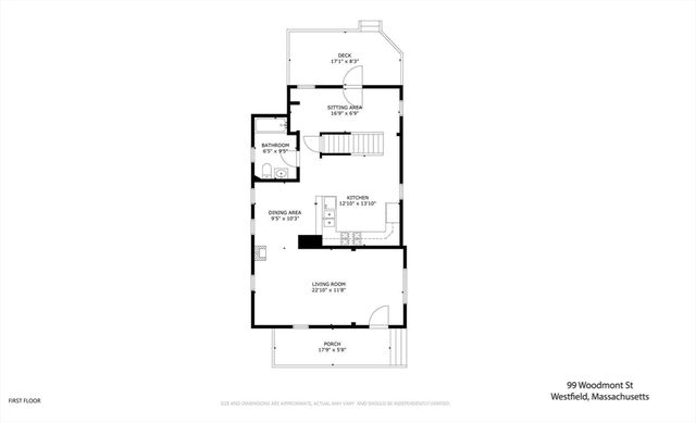 99 Woodmont St, Westfield, MA 01085