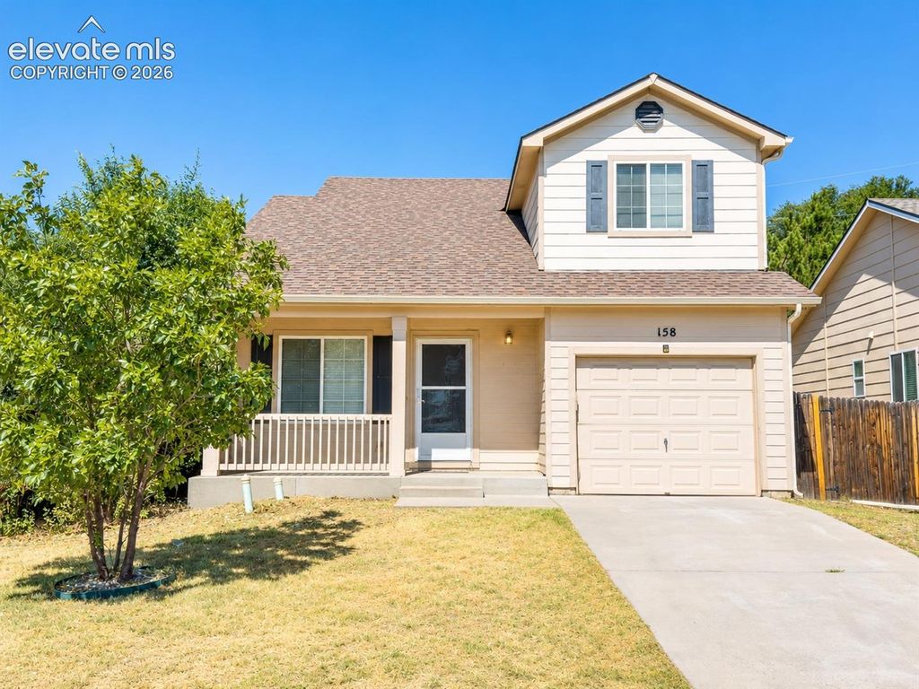 158 Audubon Drive, Colorado Springs, CO 80910 — exterior