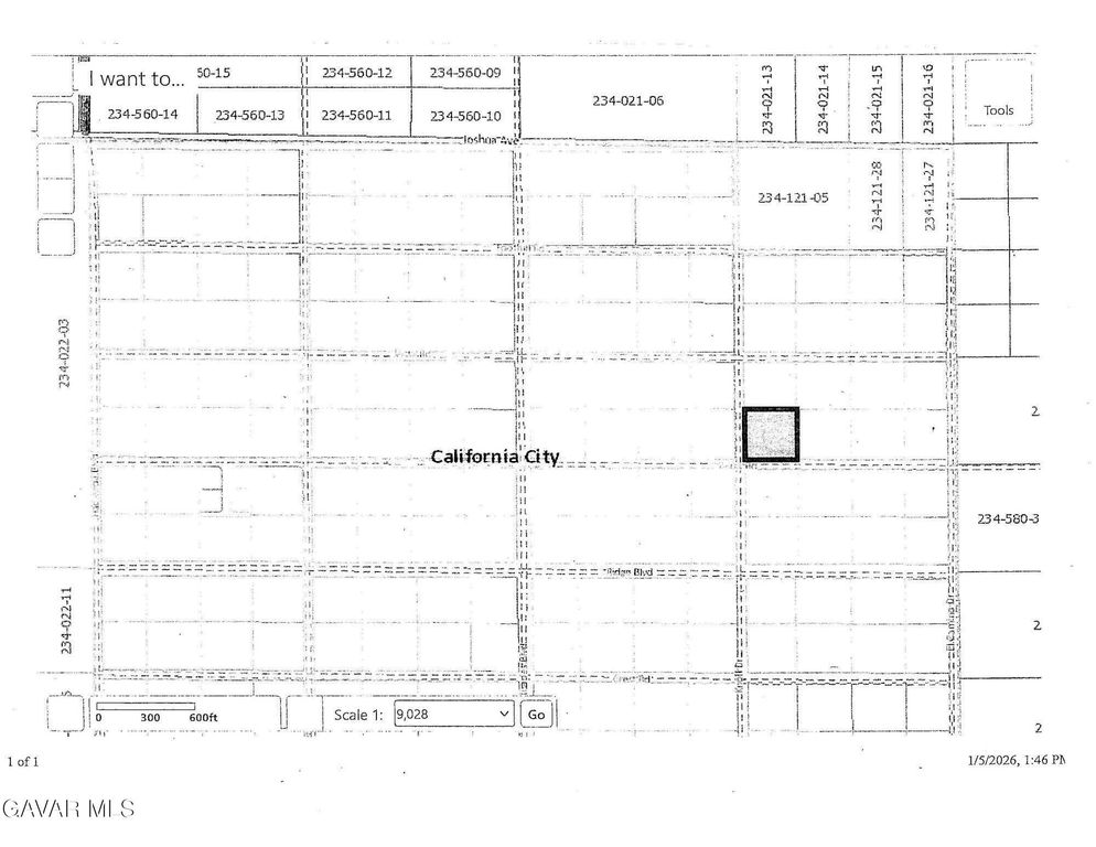 01 Sierra Road, California City, CA 93505