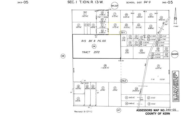 45th St. West At Wilshire Ave, Mojave, CA 93501