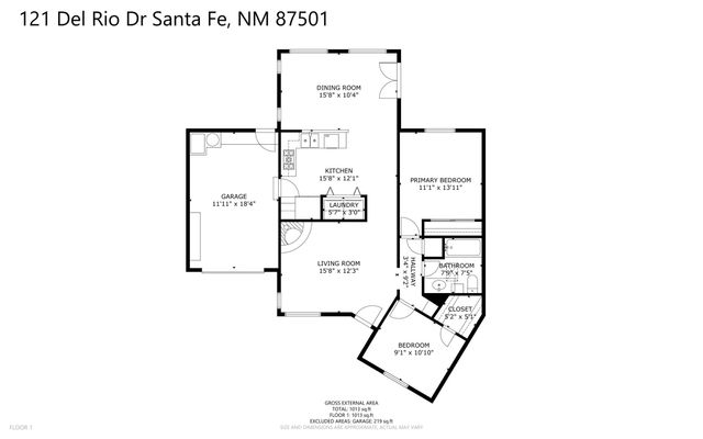 121 Del Rio Dr, Santa Fe, NM 87501