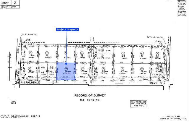 Vicinity Of Palmdale Blvd And, Littlerock, CA 93543
