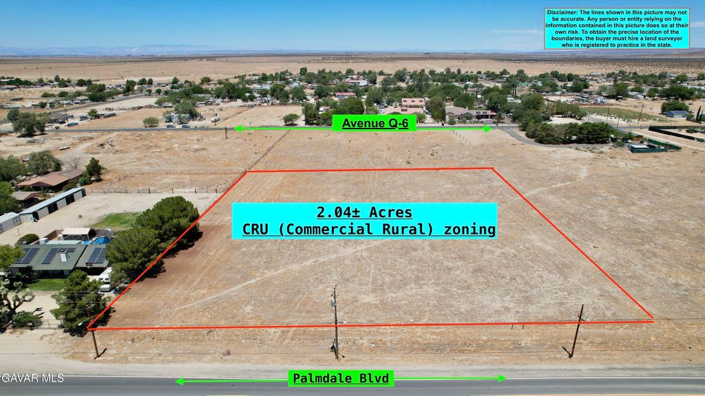Vicinity Of Palmdale Blvd And, Littlerock, CA 93543
