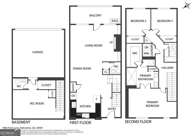 1986 Forte Lane, Alpharetta, GA 30009