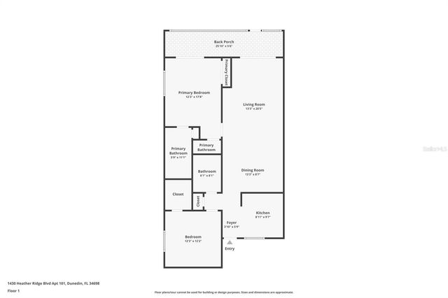 1430 HEATHER RIDGE BOULEVARD 101, Dunedin, FL 34698