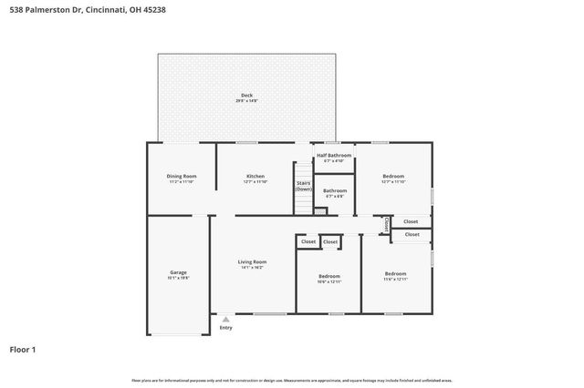 538 Palmerston Drive, Cincinnati, OH 45238