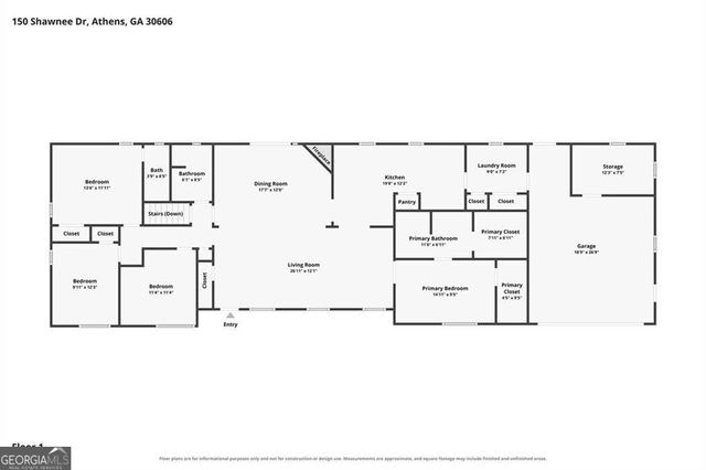150 Shawnee Drive, Athens, GA 30606