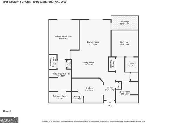 1965 Nocturne Drive 1308A, Alpharetta, GA 30009