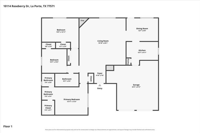10114 Roseberry Drive, La Porte, TX 77571