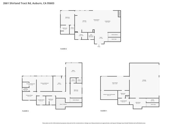 2661 Shirland Tract Rd, Auburn, CA 95603