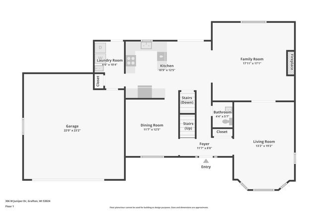 306 W Juniper DRIVE, Grafton, WI 53024