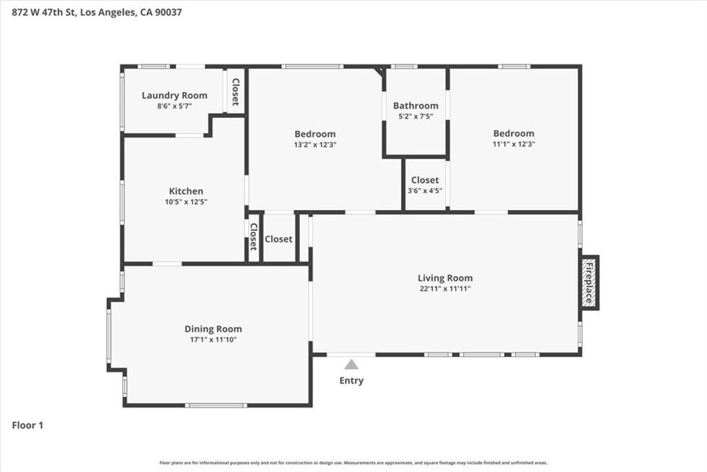 Image 49 of property listing at 872 W 47th Street, Los Angeles, CA 90037