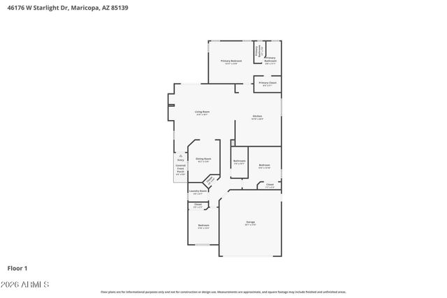 46176 W STARLIGHT Drive, Maricopa, AZ 85139