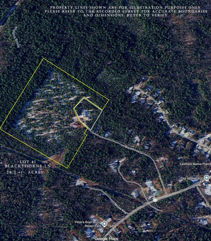 1 Blackthorne Lane, Gray, ME 04039 — exterior