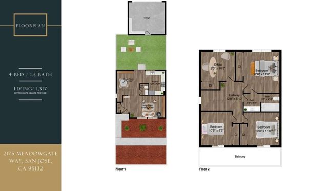 2175 Meadowgate Way, San Jose, CA 95132