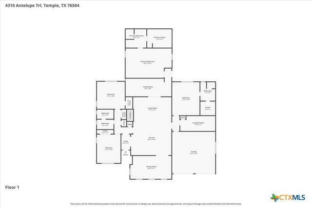 4310 Antelope Trail, Temple, TX 76504