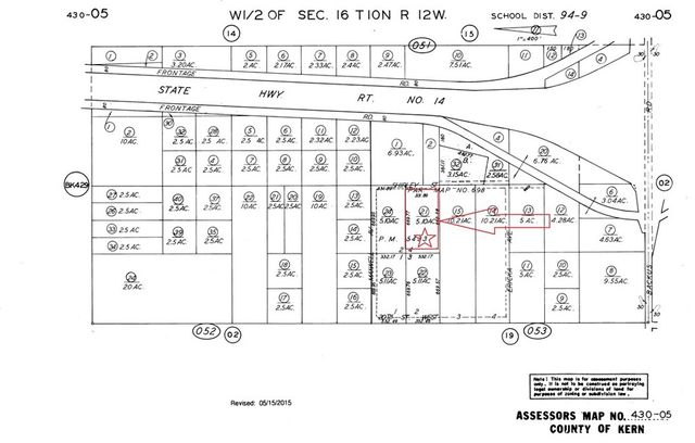 0 Shirley Street, Mojave, CA 93501
